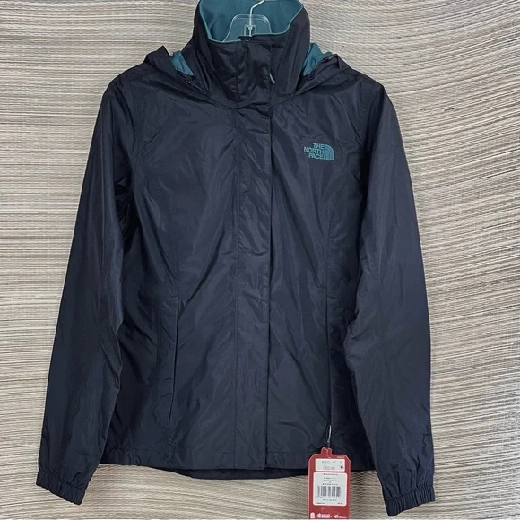 The North Face NWT Resolve 2 Rain Windbreakers Hooded Jacket Size XS/TP - Picture 6 of 12